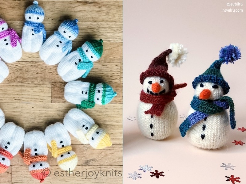 Free Knitted Snowman Pattern Just For You