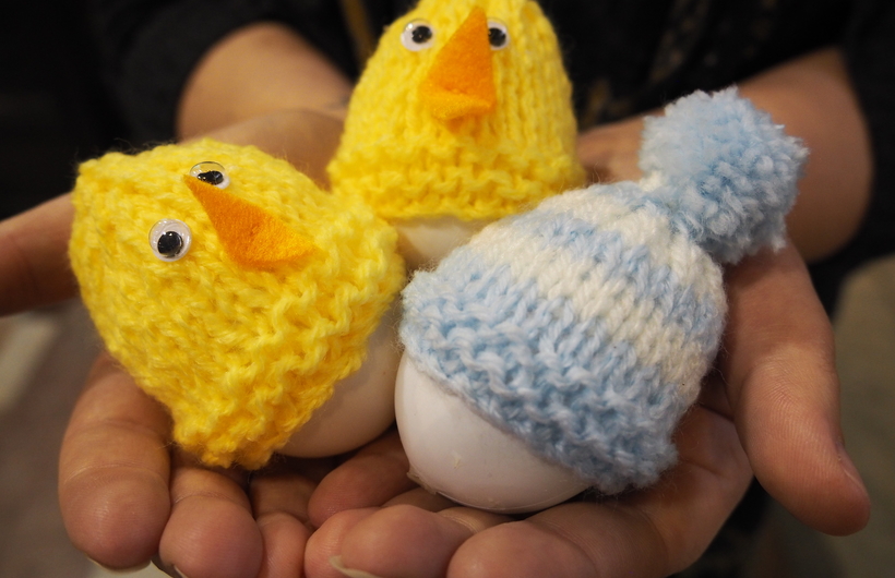 How To Make Knitted Egg Cosies