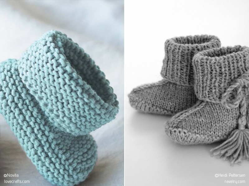 free-baby-bootee-knitting-pattern